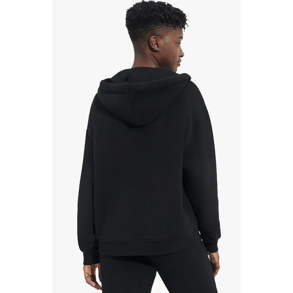 NWT UGG Adryann Hoodie Sweater – Black – Size S (Oversized Fit) – Retail $138 - Picture 2 of 8
